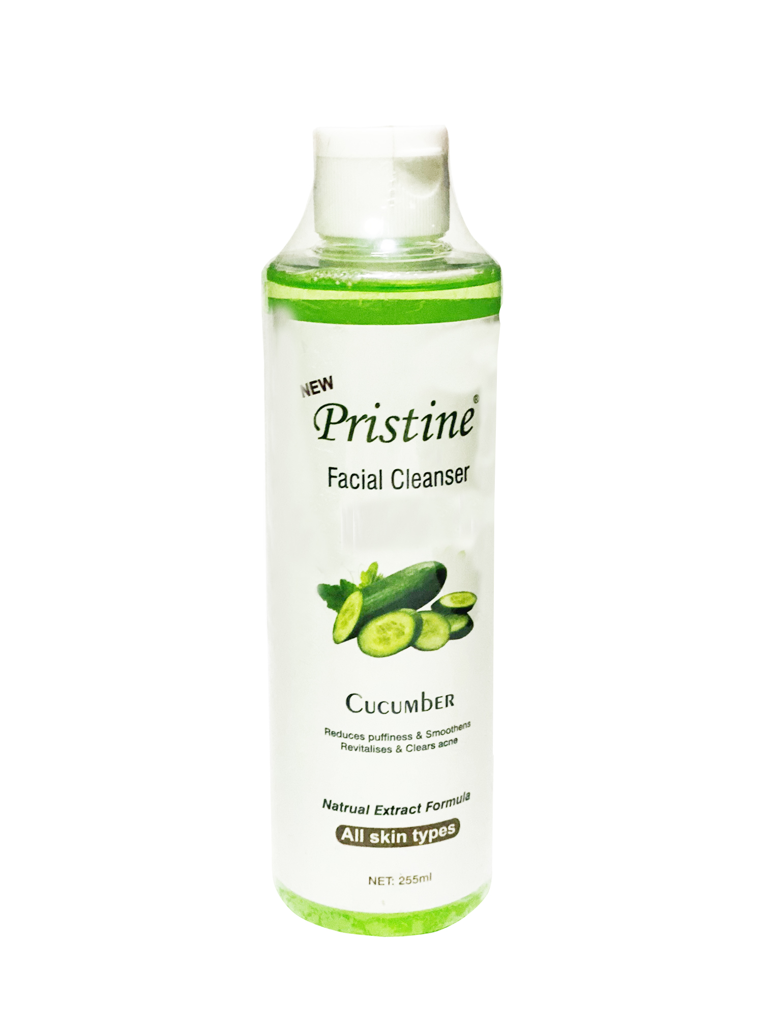 Pristine Facial Cleanser, Cucumber Reduces puffiness & smoothens,  Revitalizes & Clears Acne – Extra Nature Organic Shop