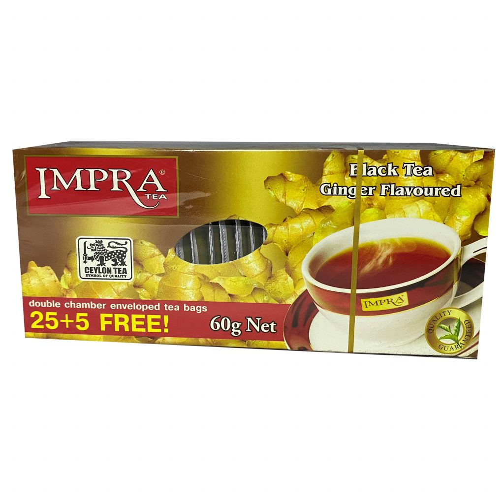Impra Ginger Black Tea 60g Extra Nature Organic Shop