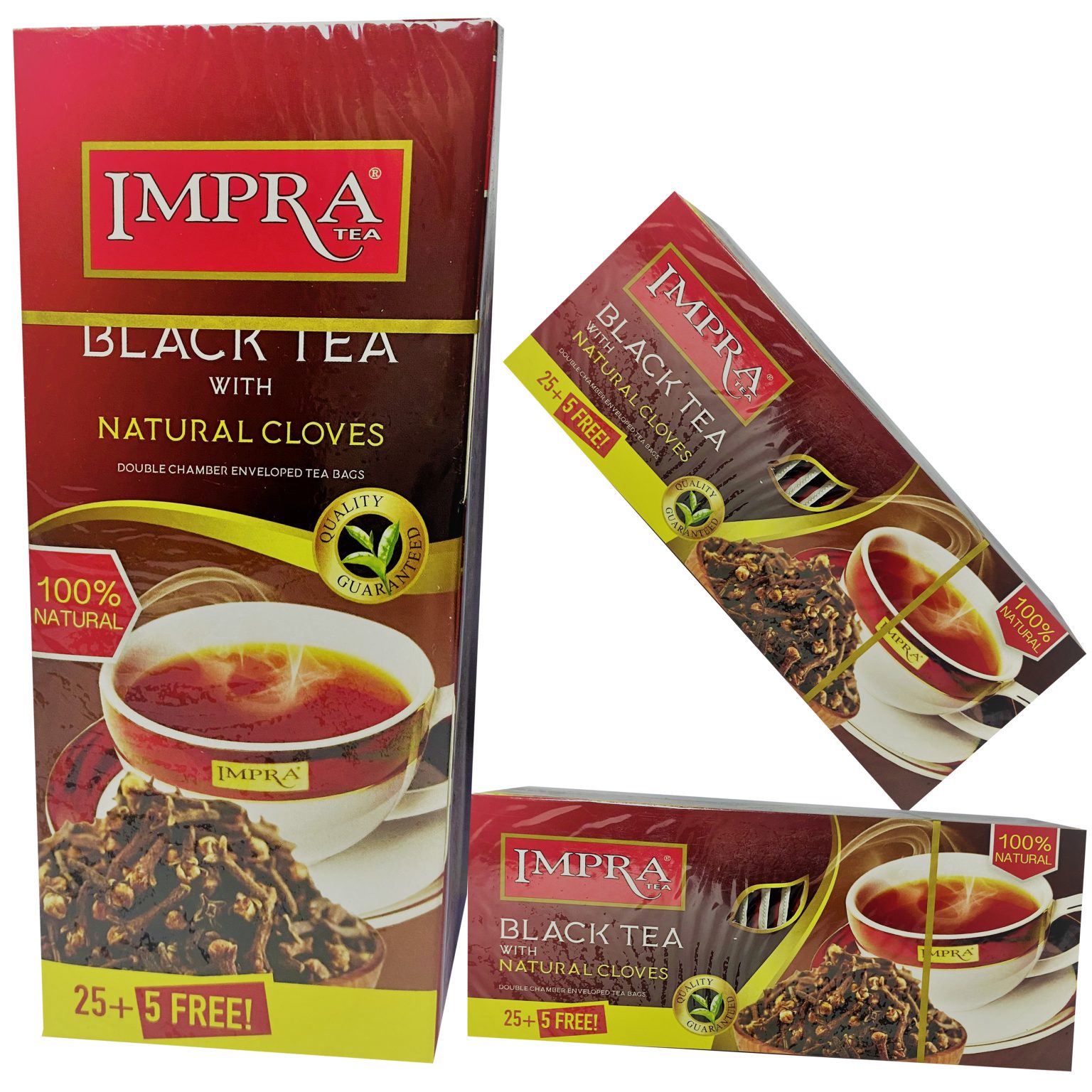 Impra Black Tea With Natural Cloves Extra Nature Organic Shop