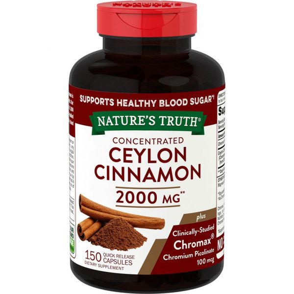 Nature's Truth Ceylon Cinnamon 2000 mg