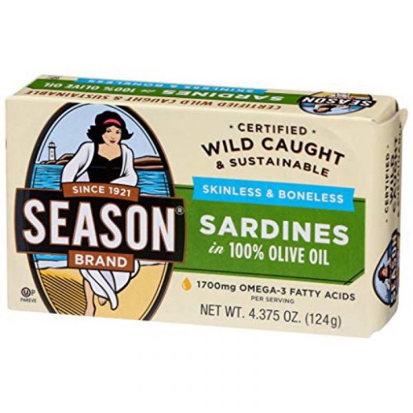 Season Sardines in Olive Oil | Gluten Free