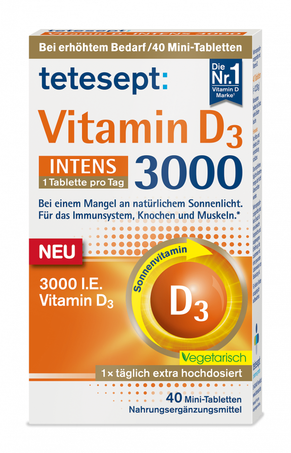 tetesept Vitamin D3 3000 Intens